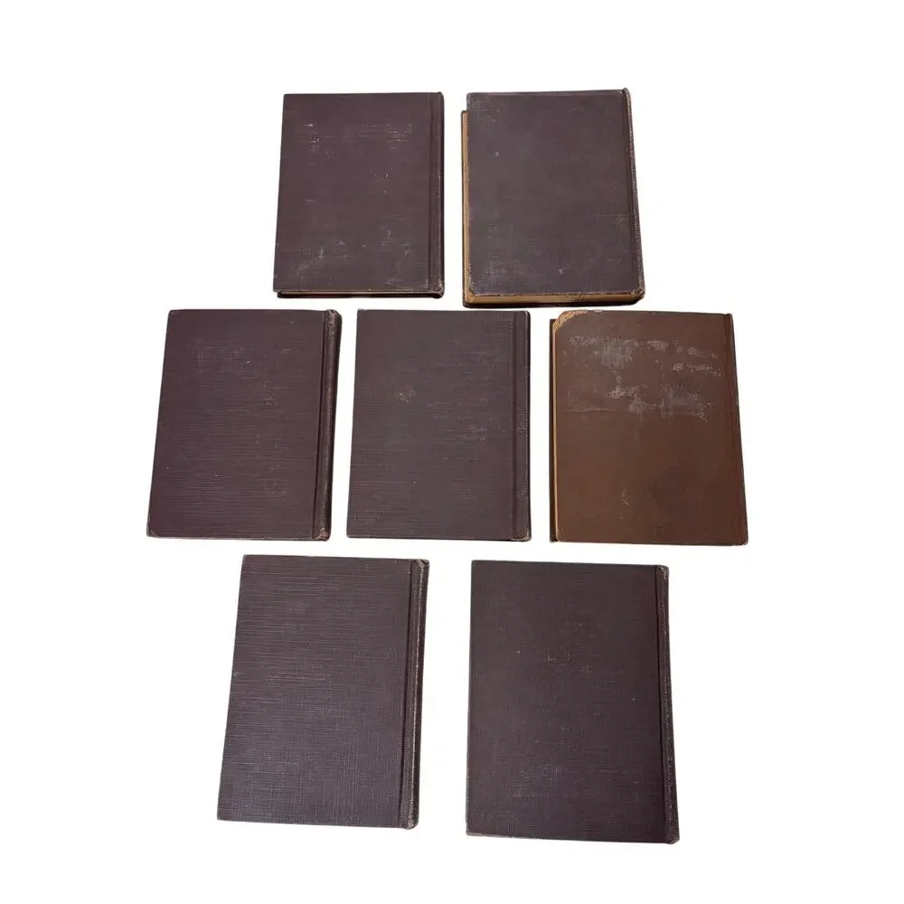 Antique 1900's Macmillan Pocket Classics Lot of‎ 7 Shakespeare Stevenson Dickens